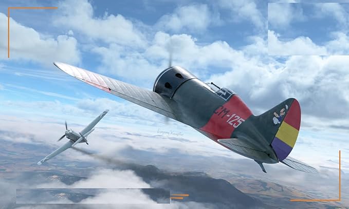 Clear Prop 1/72 I-16 type 5 (in the sky of Spain)