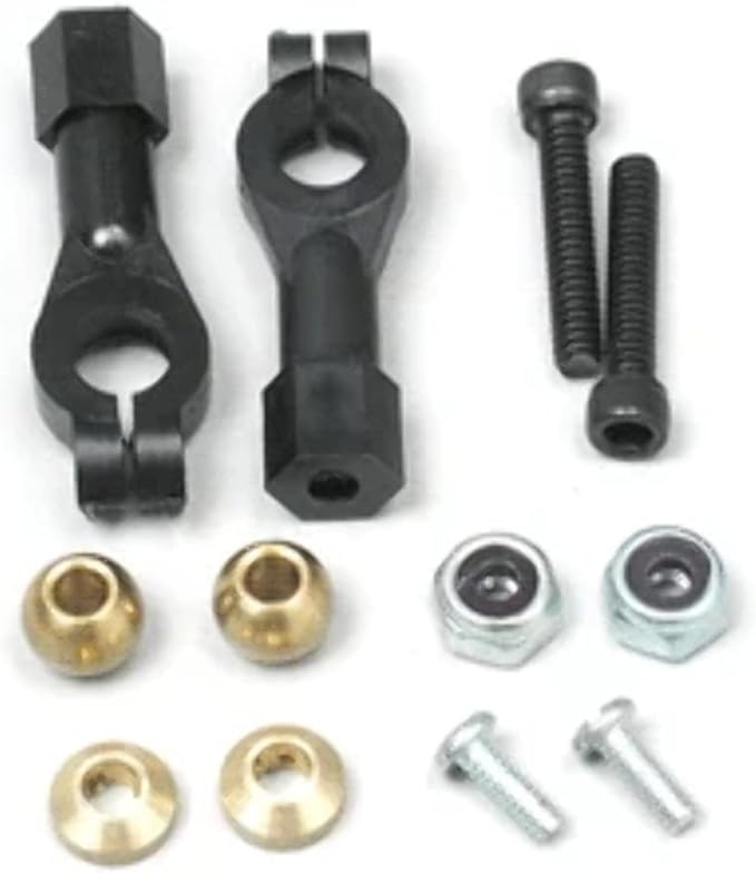 DUB - Du-Bro 2137 4-40 x 5/8 Long E/Z Adjust Ball Links for 4-40 Rods With Har