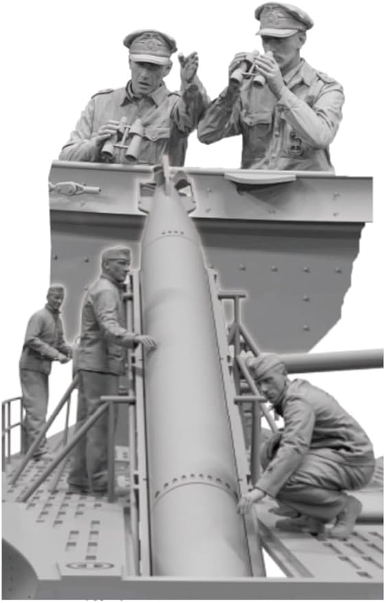 Border Model 1/35 German Submariners & Commanders Loading