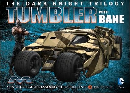 Moebius Models 967 Dark Knight Armored Tumbler w/Bane