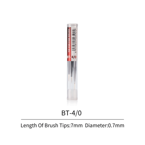 DSPIAE 4/0 Fine Brush Tips 4/0 3PCS