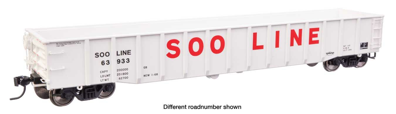 Walthers Proto HO 920-105525 Thrall 53' Gondola, Soo Line #63969