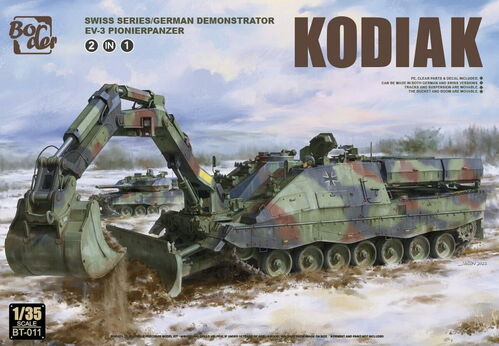 Border Model 1/35 Kodiak Swiss Series/ German Demonstrator EV-3 Pionierpanzer (2 in 1)