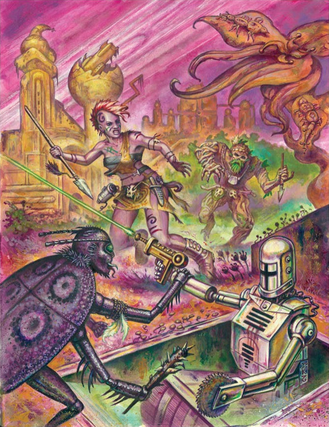 Mutant Crawl Classics RPG: #000 - Judge`s Screen