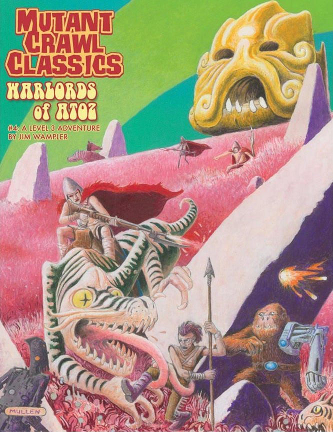 Mutant Crawl Classics RPG: #004 - Warlords of ATOZ