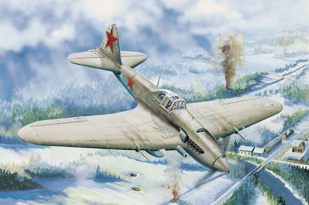 Hobby Boss 1/32 Ilyuschin IL-2 Sturmovik Ground Attack Aircraft