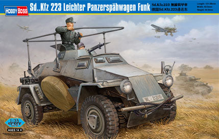 Hobby Boss 1/35 Sd.Kfz.223 Leichter Panzerspahwagen Funk