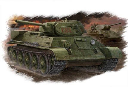 Hobby Boss 1/48 Russian T-34/76 (1942 No.112) tank