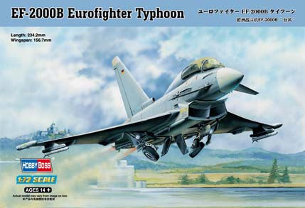 Hobby Boss 1/72 EF-2000B Eurofighter Typhoon