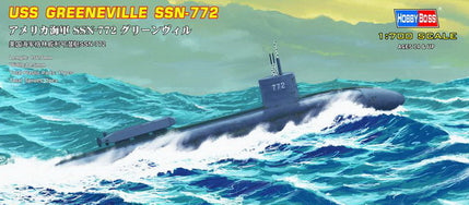 Hobby Boss 1/700 USS Greeneville Submarine SSN-772