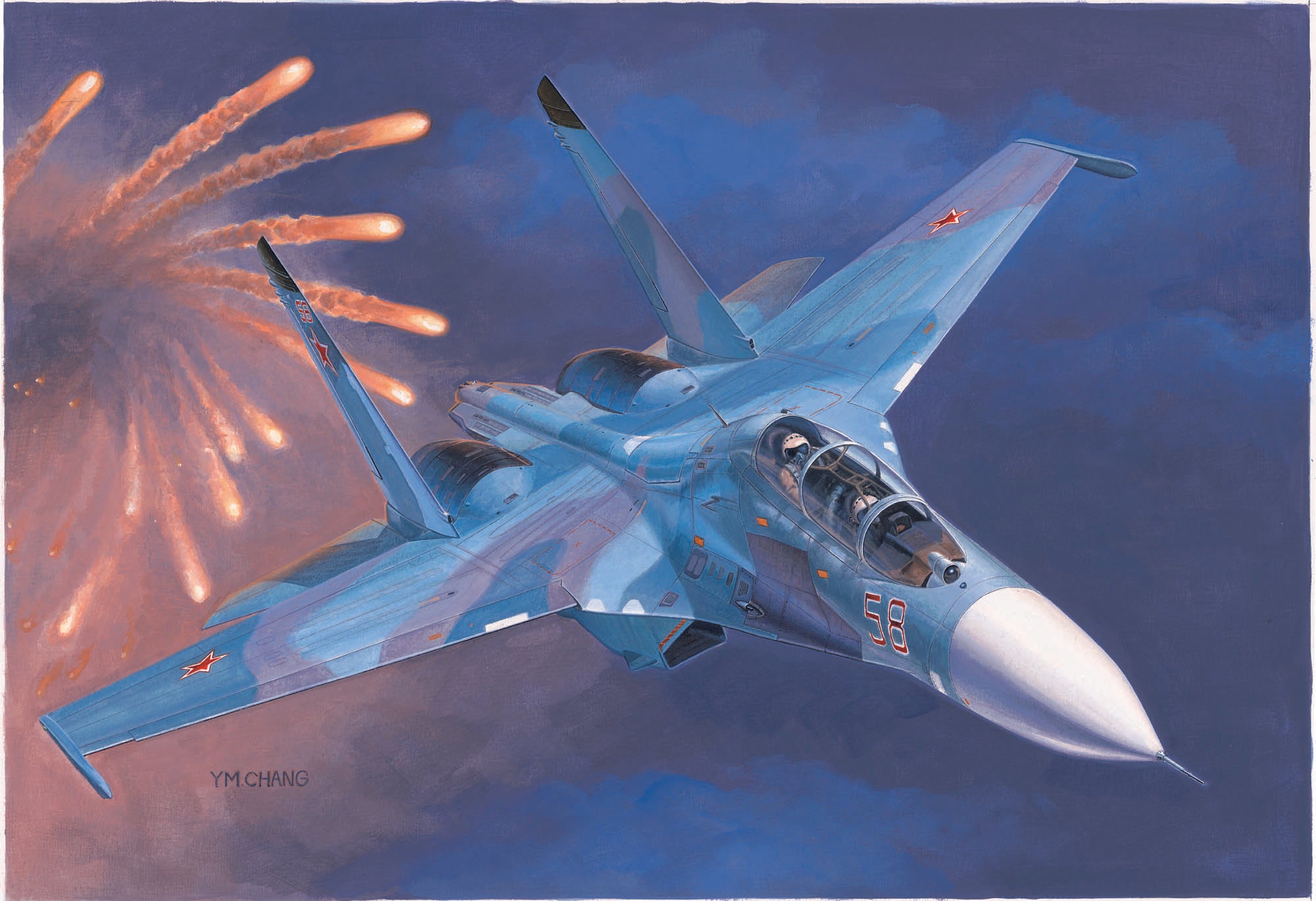 Trumpeter 1645 1/72 RUSSIAN SU-27UB FLNK