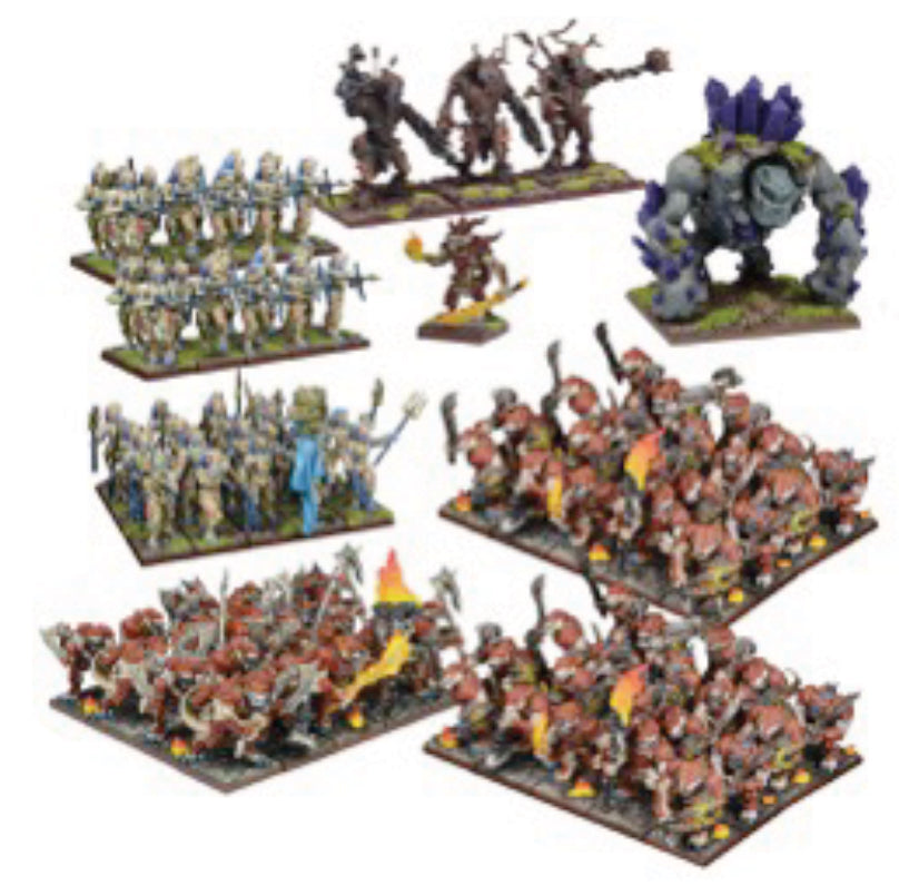 Kings of War: Forces of Nature Mega Army (Mantic Essentials)