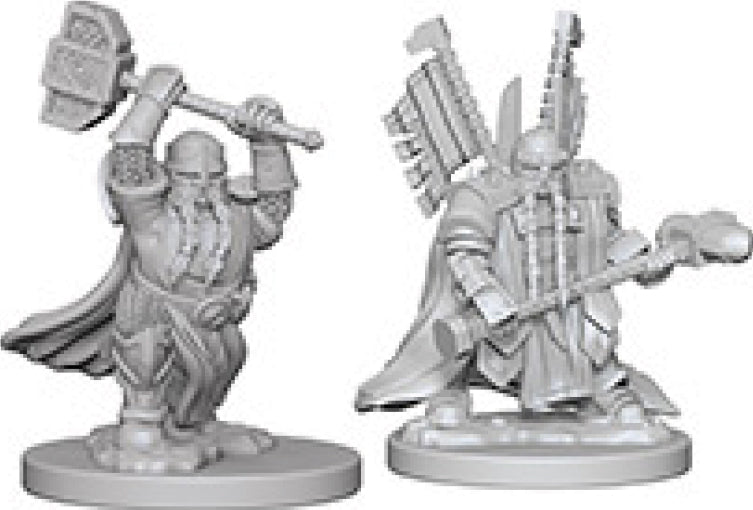 Dungeons & Dragons: Nolzur's Marvelous Unpainted Miniatures - W04 Dwarf Male Paladin