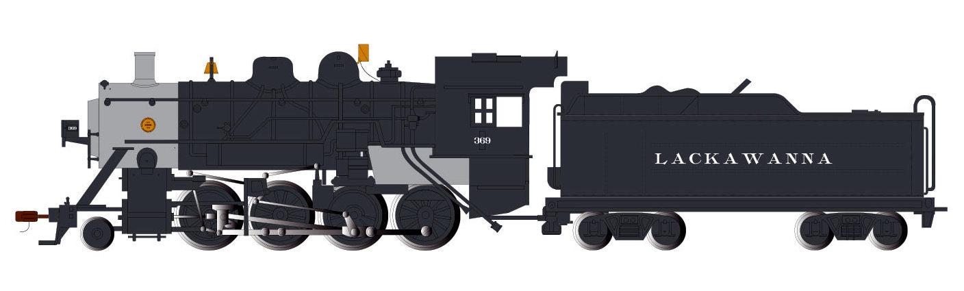 Bachmann HO 57908 Baldwin 2-8-0 Consolidation, Lackawanna #369
