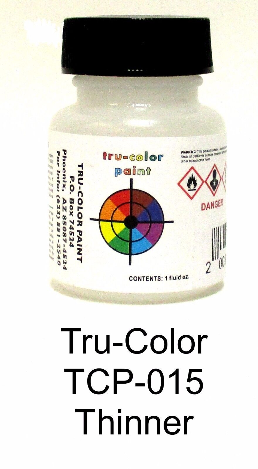 Tru-Color Paint 015 THINNER 1OZ