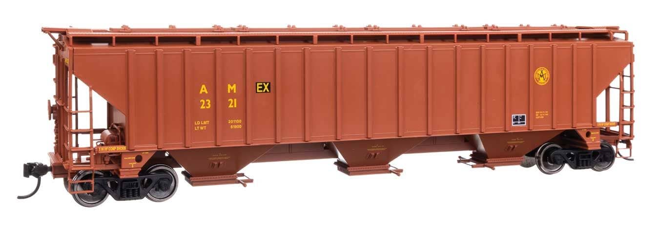 PREORDER Walthers Mainline HO 910-49061 57' Trinity 4750 3-Bay Covered Hopper, Allied Enterprises #2321