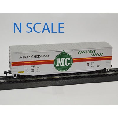 Value Trains USA N N10107 Boxcar, Christmas Express #122524