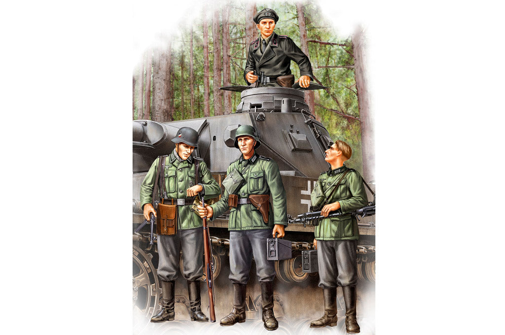 Hobby Boss 1/35 German Infantry Set Vol.1 (Early)
