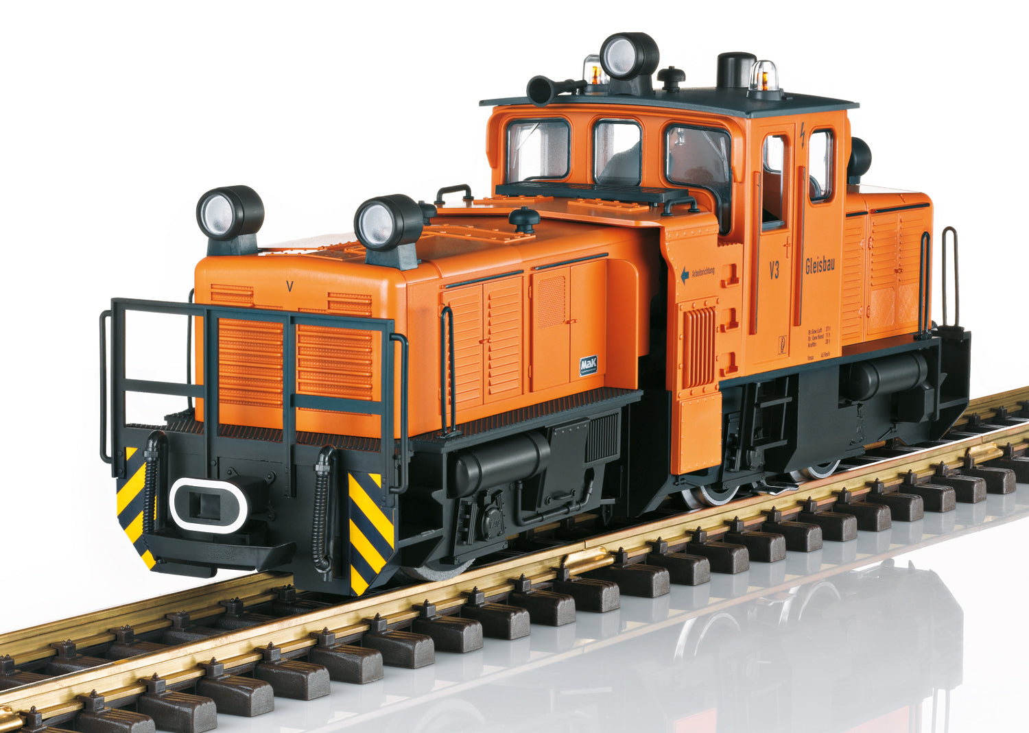 LGB G 21671 Track Cleaning Locomotive, Gleisbau #V3
