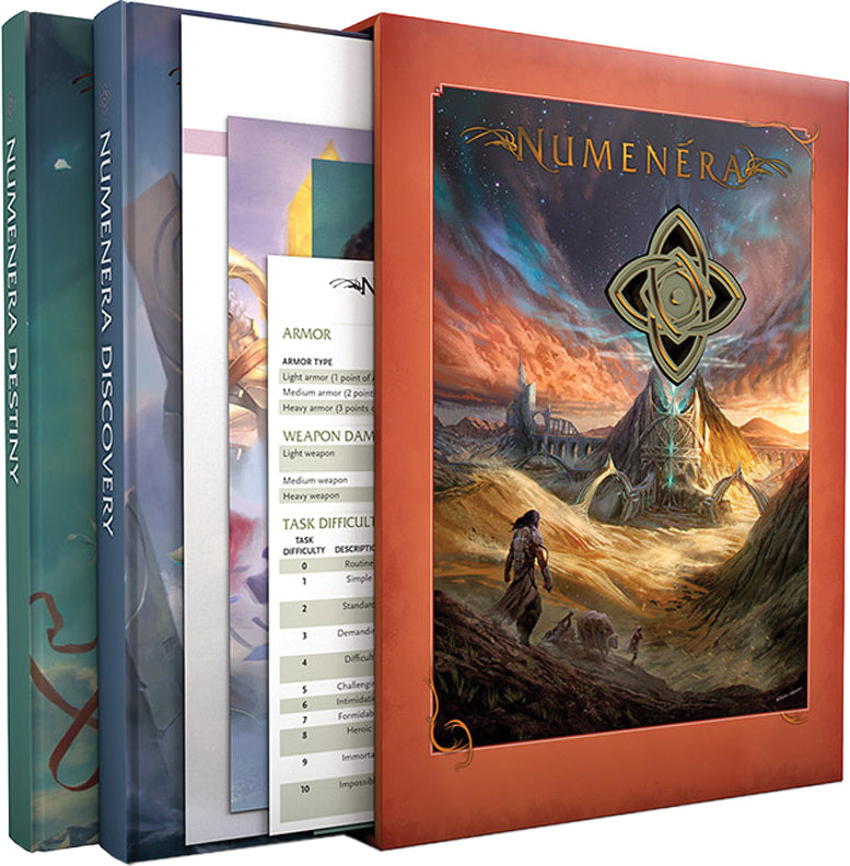 Numenera RPG: Discovery and Destiny Slipcover