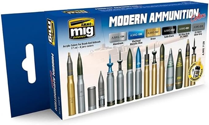 Ammo Mig 7129 MODERN AMMUNITION SET
