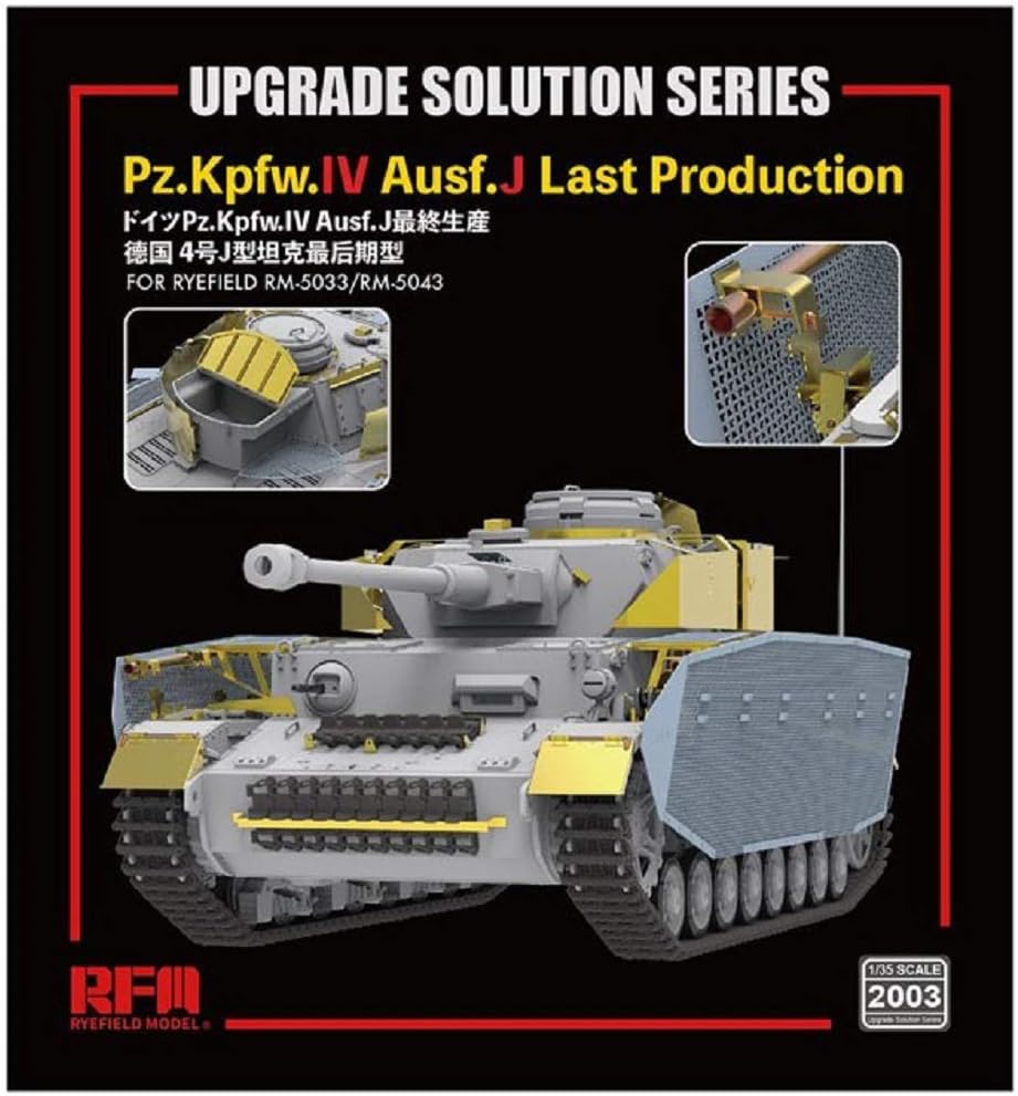 Ryefield Model 2003 Pz.Kpfw.IV Upgrade Kit 1:35