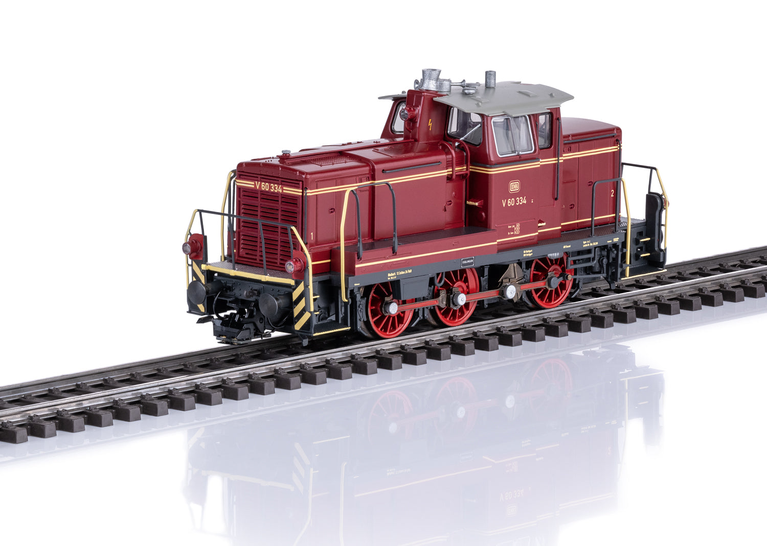 PREORDER Minitrix HO 25600 Class V 60 Diesel, Deutsche Reichsbahn #V 60 334 (DCC & Sound Equipped)