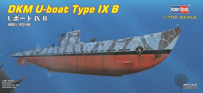 Hobby Boss 1/700 DKM U-Boat Type B