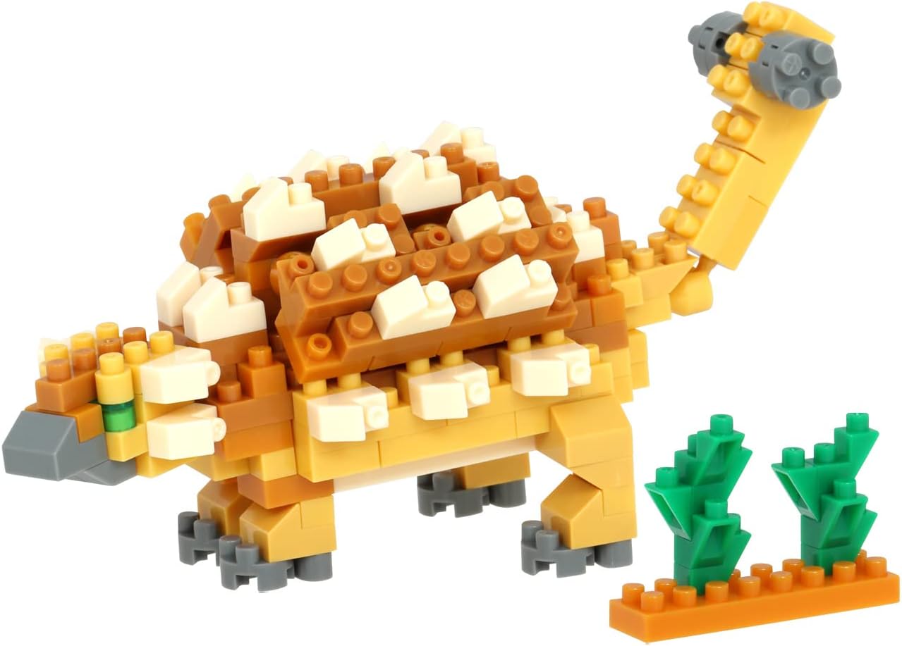 Nanoblock 22381 Ankylosaurus Dinosaurs