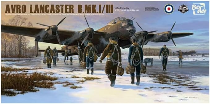 Border Model 1/32 Avro Lancaster B.MK.I/III with Full Interior