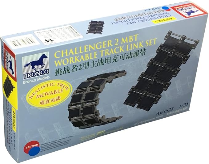 Bronco Models 1/35 Challenger 2 MBT Workable Track Link Set