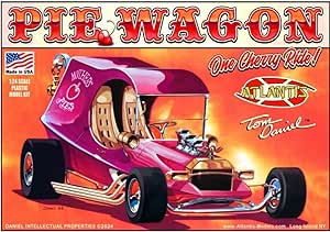 Atlantis Models M6738 1/24 TOM PIE WAGON HOTROD