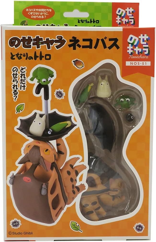 Ensky NOS-51 My Neighbor Totoro Catbus Nosechara Assortment 'My Neighbor Totoro' Stacking Figure