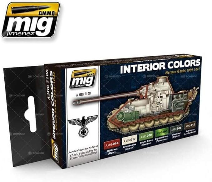 Ammo Mig 7108 GERMAN TANK'39-45 INT SET