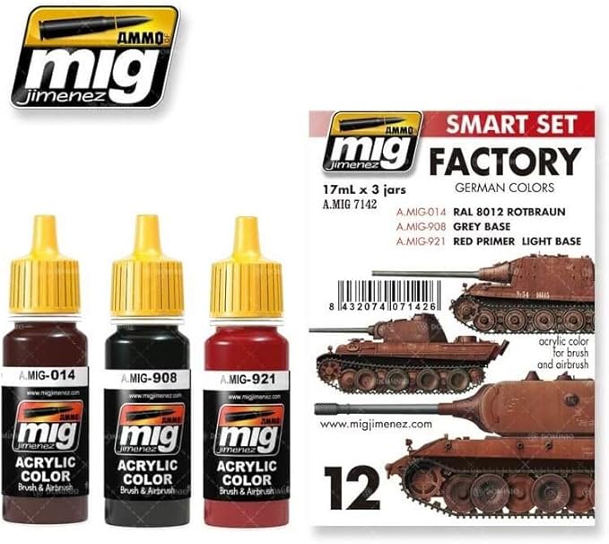 Ammo Mig 7142 FACTORY GERMAN SET