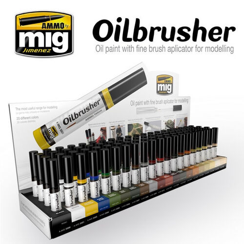 Ammo Mig 8154 OILBRUSHERS DISPLAY #1