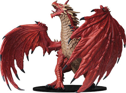 Pathfinder Deep Cuts Unpainted Miniatures: W07 Gargantuan Red Dragon
