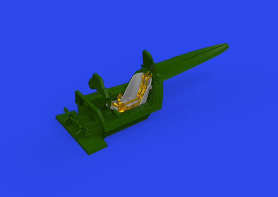 Eduard Fw 190A seat print 1/48 Brassin for EDUARD