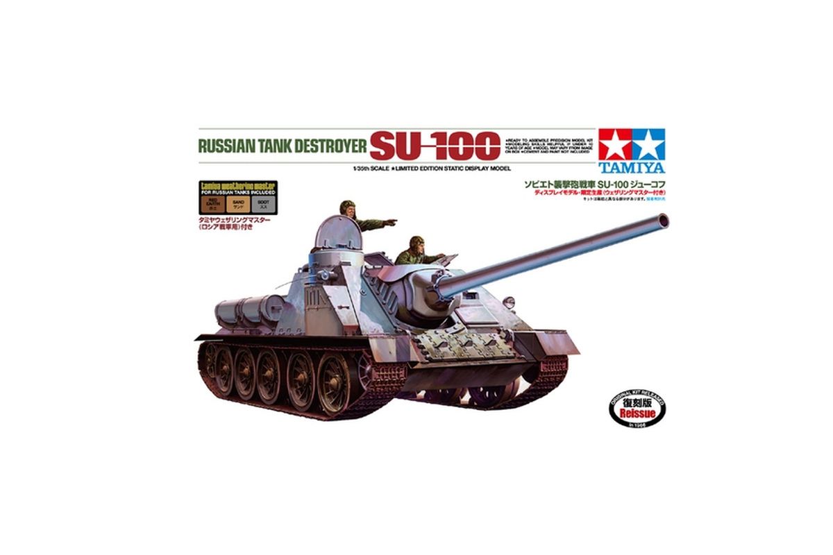 Tamiya 89791 Russian Tank Destroyer SU-100