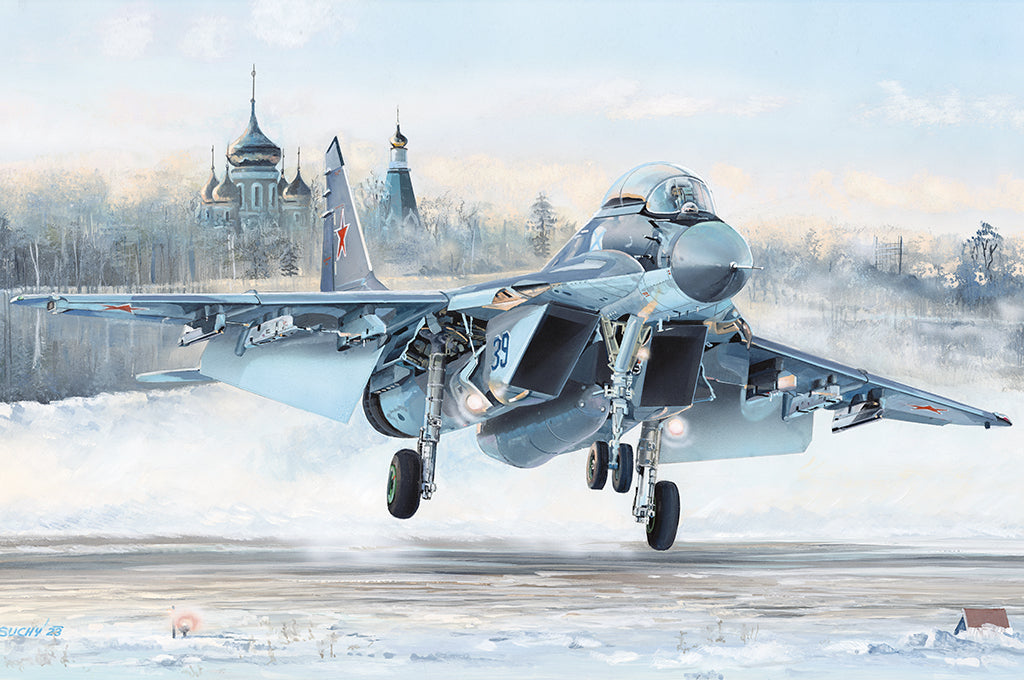 Hobby Boss 1/48 Russian MiG-29K Carrier-based Fighter Jet