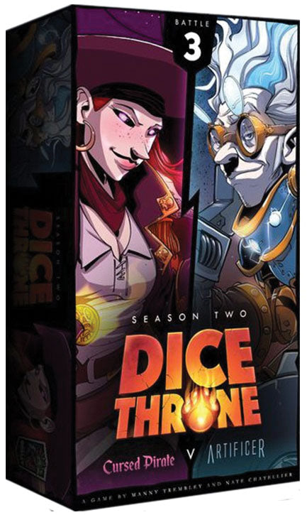 Dice Throne: Cursed Pirate vs Artificer