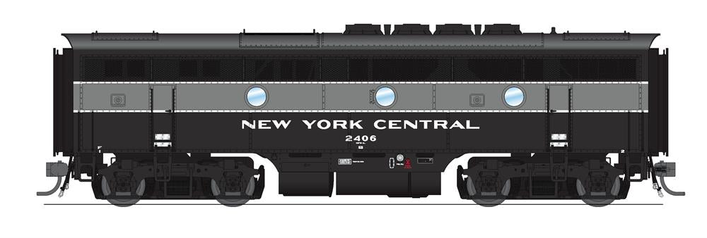 BLI 6666 EMD F3B, NYC 2413, Full Lightning Stripes, Paragon4 Sound/DC/DCC, HO