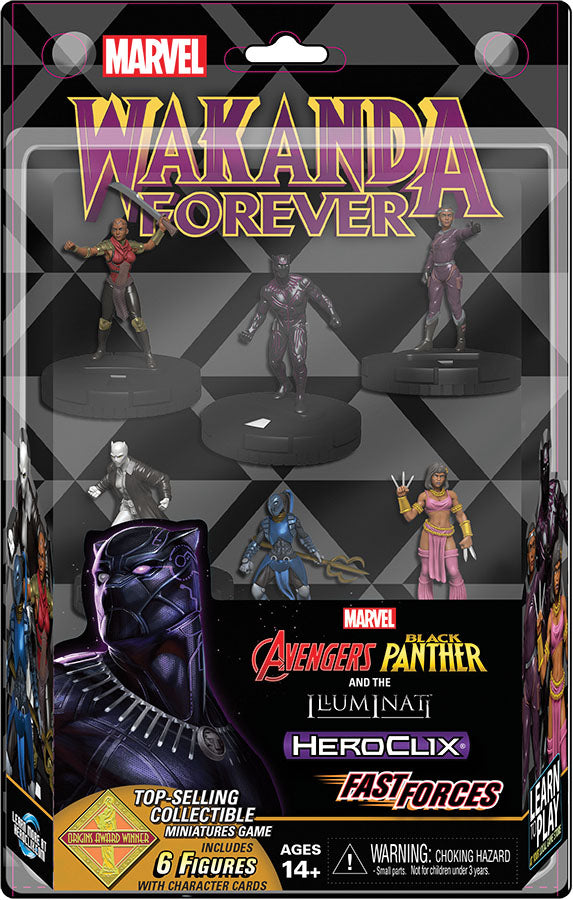 Marvel HeroClix: Avengers Black Panther and the Illuminati Fast Forces