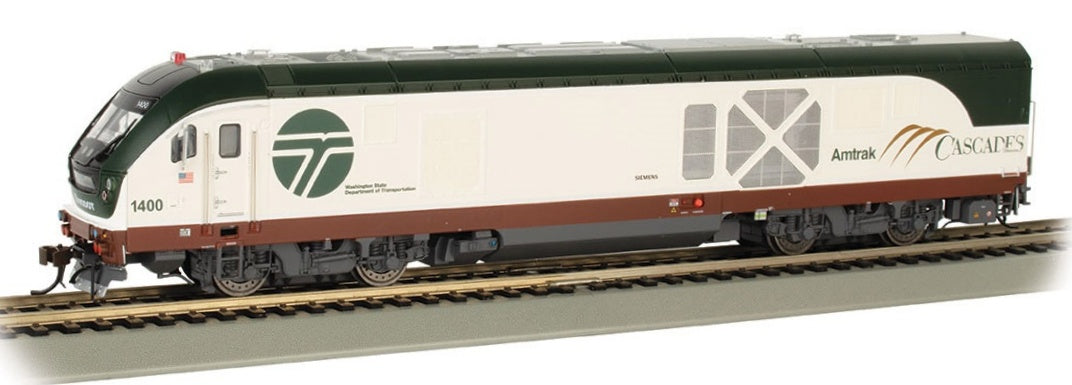 Bachmann HO 67904 Siemens SC-44 Charger, Amtrak (Cascades WSDOT) #1400 (DCC and Sound)