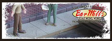 Bar Mills 684 SIdewalks In A Snap, O Scale