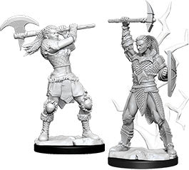 Dungeons & Dragons: Nolzur's Marvelous Unpainted Miniatures - W10 Female Goliath Barbarian
