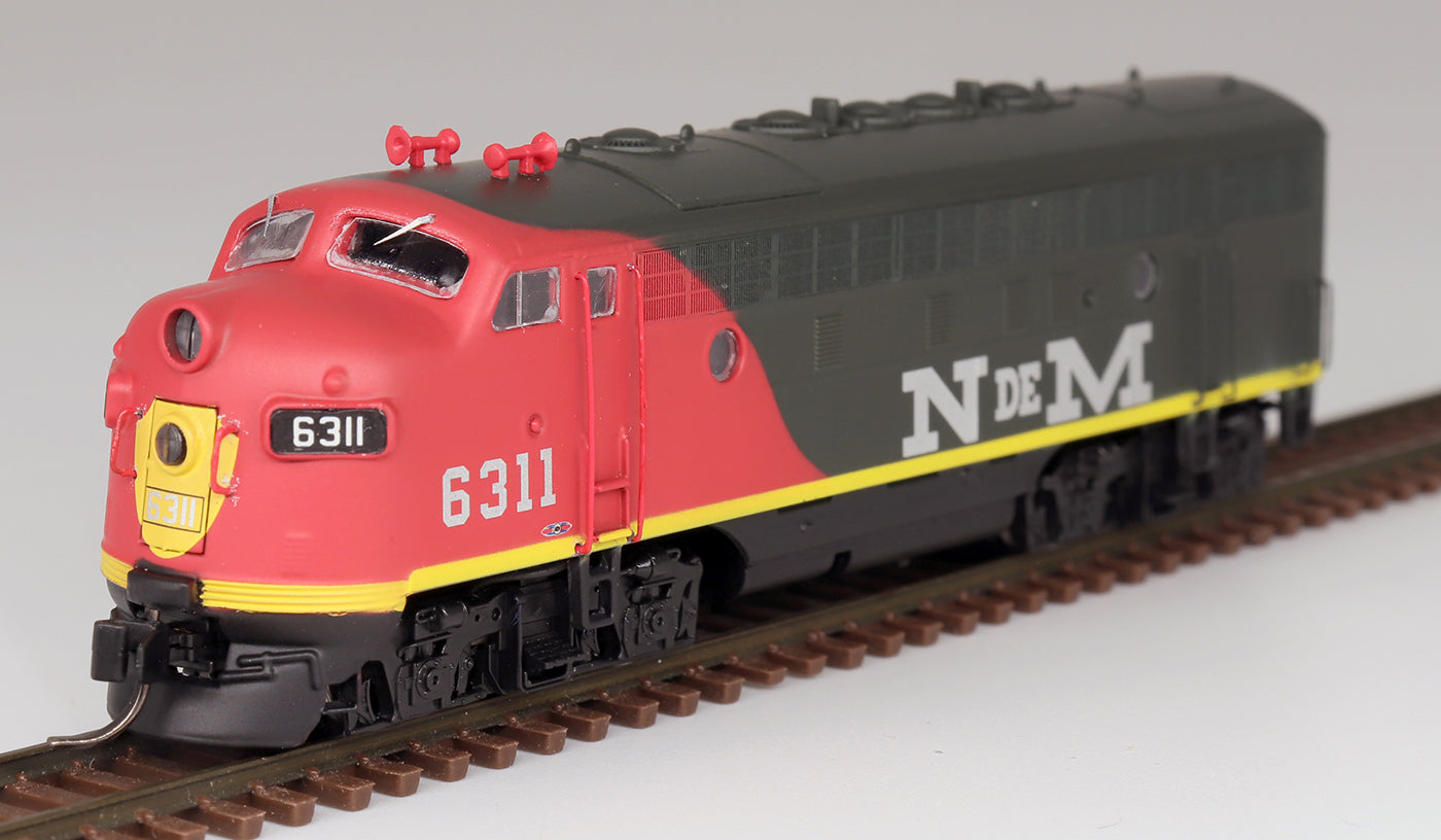 Intermountain N 69267S-01 F7A Locomotive, Nacionales de Mexico #6311