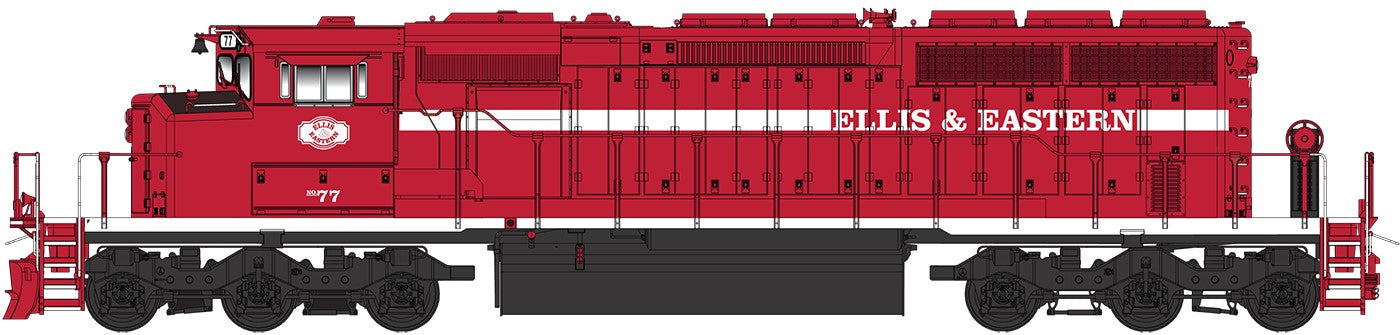 PREORDER Intermountain N 69315-02 EMD SD40-2W Diesel Locomotive, Ellis & Eastern #87