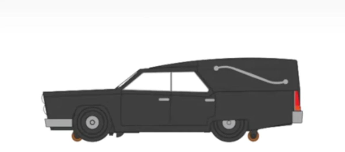 Williams 42742 O EZ Street Hearse