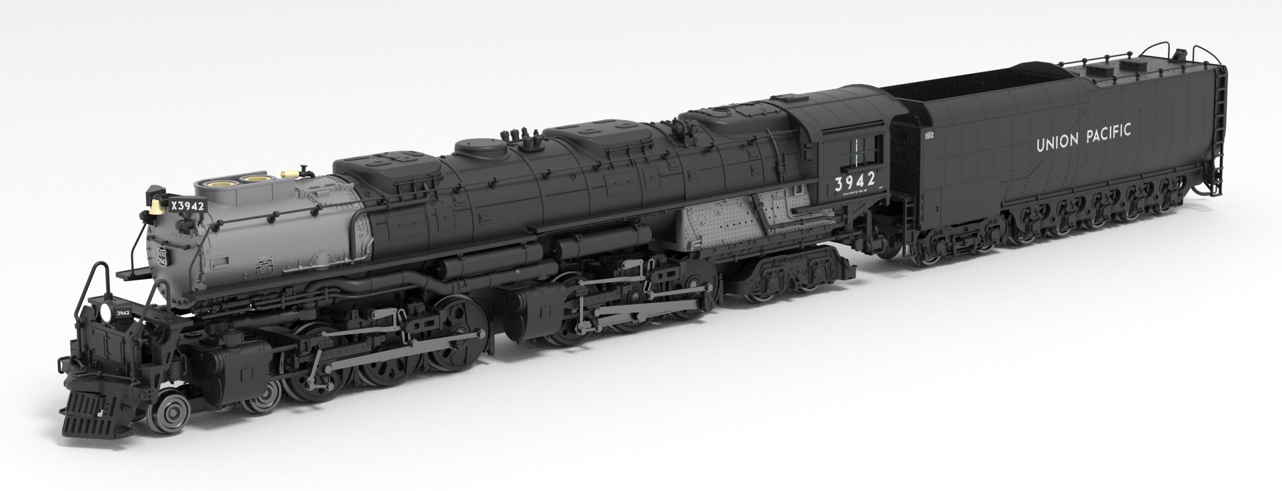 PREORDER BLI 6980 UP Challenger 4-6-6-4, #3942, Black & Graphite, Coal Tender, Paragon4 Sound/DC/DCC, Smoke, N